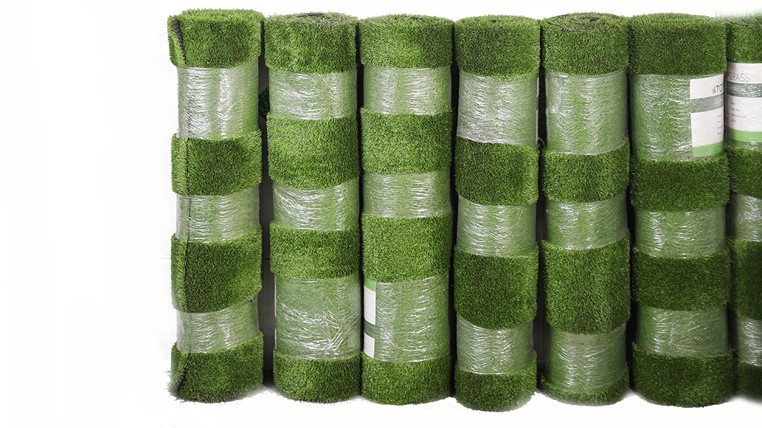 Mini rollos de hierba artificial